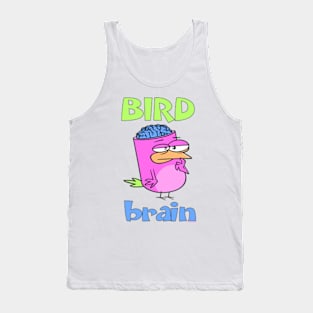 Birdbrain Design for Bird Lovers Tank Top